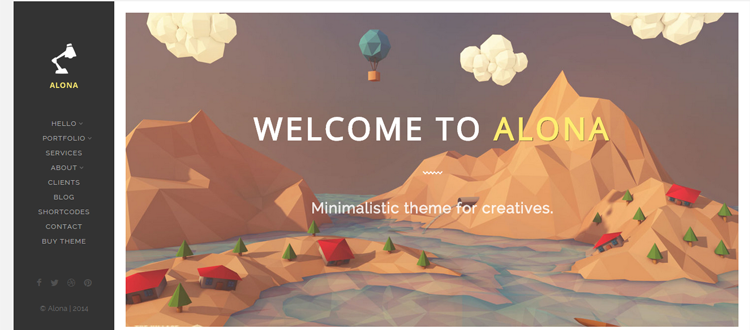 Alona- Minimalist WordPress Themes